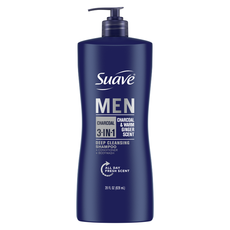 
                  
                    Men's Charcoal 3-in-1 Shampoo Conditioner & Body Wash
                  
                