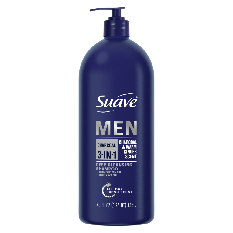 
                  
                    Men's Charcoal 3-in-1 Shampoo Conditioner & Body Wash
                  
                